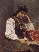 Ilia Efimovich Repin German Raga rice Luowa portrait Spain oil painting artist